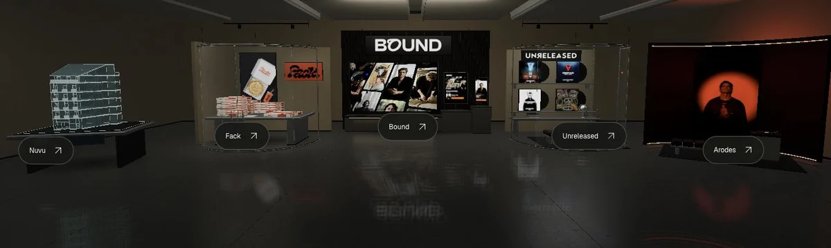 Showroom interactivo de Vetro